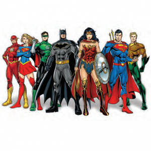Edible Printed Cake Toppers - Licensed - Justice League